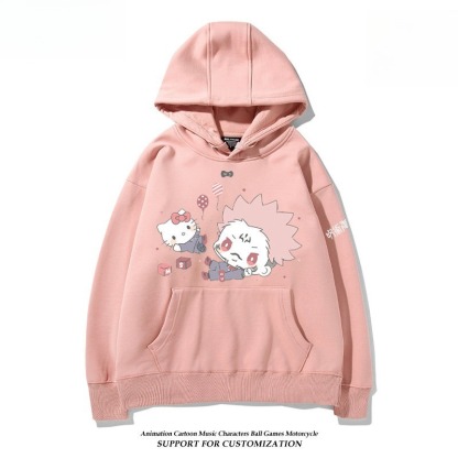 咒術迴戰 聯名衛衣2026秋冬新款親子情侶裝連帽衛衣