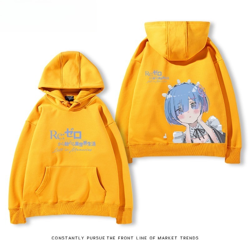 從零開始的異世界 親子情侶男女連帽衛衣