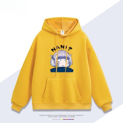 徹夜之歌七草薺 親子情侶男女連帽衛衣