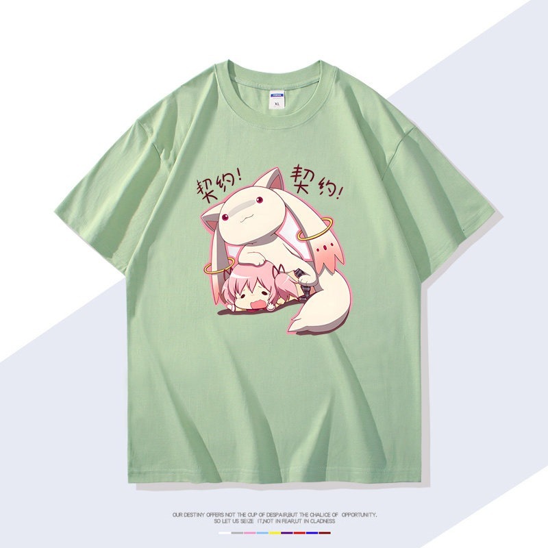 魔法少女小圓周邊 印花短袖T恤