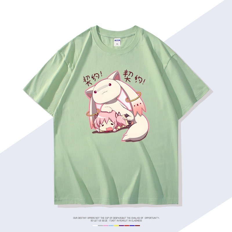 魔法少女小圓周邊 印花短袖T恤
