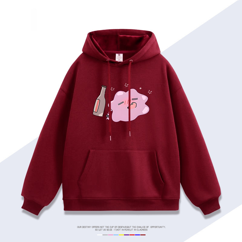 孤獨搖滾 廣井菊裏 聯名衛衣2025秋冬新款 親子情侶裝連帽衛衣