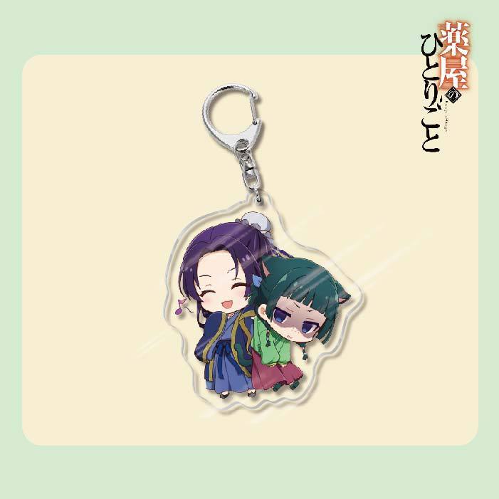 藥屋少女的呢喃周邊貓貓壬氏玉葉妃高順亞克力鑰匙扣掛飾【單買三件起送】