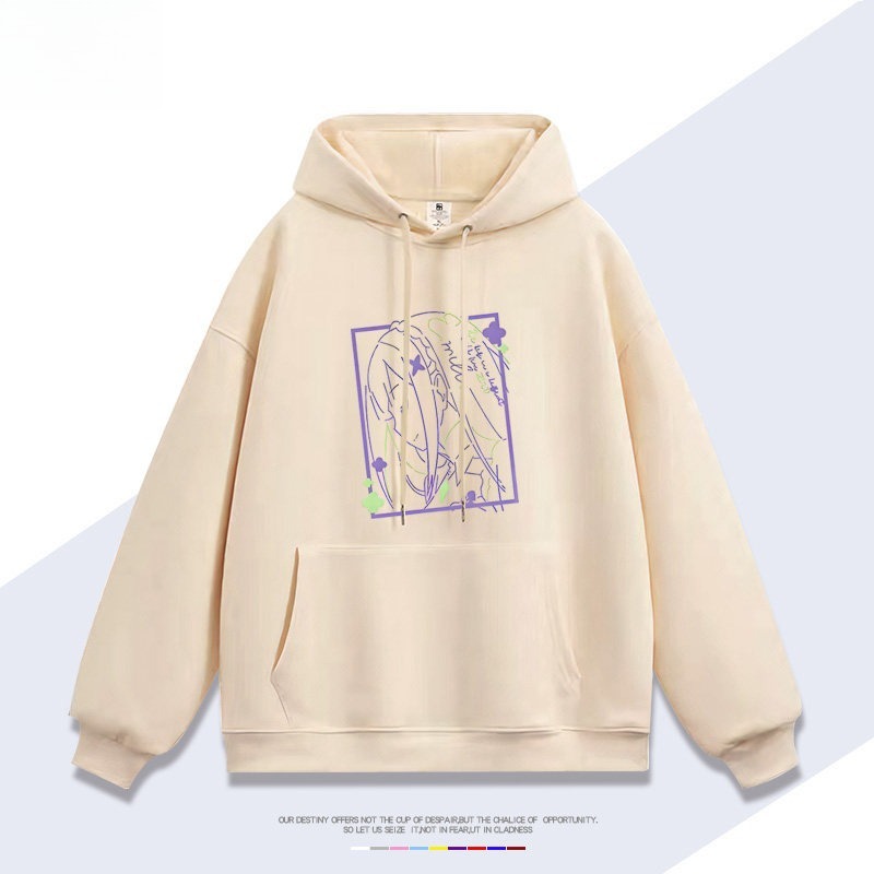 Re:Zero 聯名衛衣秋冬新款親子情侶裝連帽衛衣