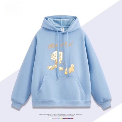 孤獨搖滾 聯名衛衣2025秋冬新款親子情侶裝連帽衛衣