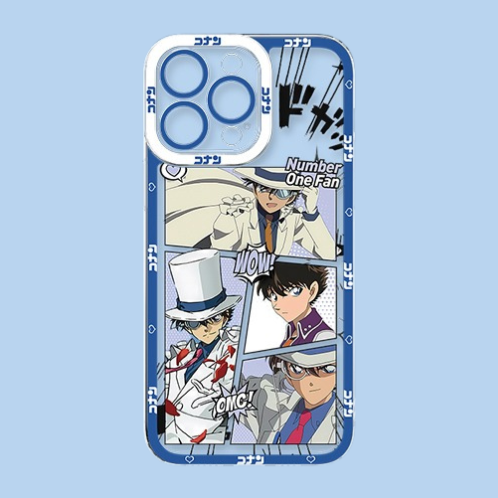 名偵探柯南天使眼透明防摔軟殼