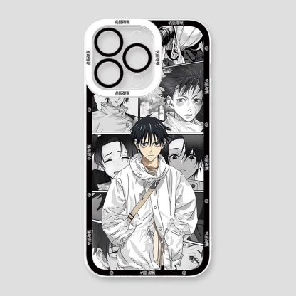 蘋果 系列咒術迴戰天使眼透明防摔軟殼