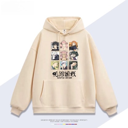 咒術回戰五條悟 2025秋冬新款親子情侶裝連帽衛衣