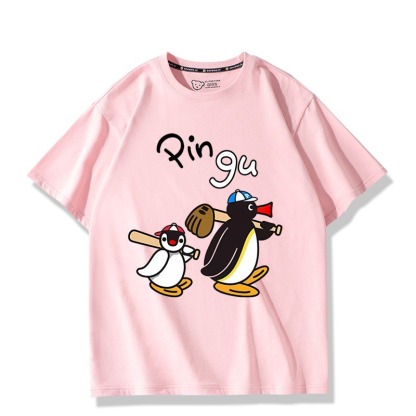 Pingu企鵝家族周邊 印花短袖T恤