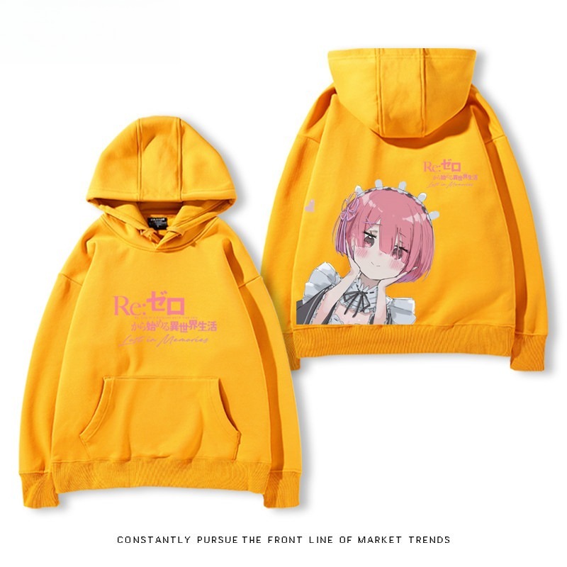 從零開始的異世界 親子情侶男女連帽衛衣