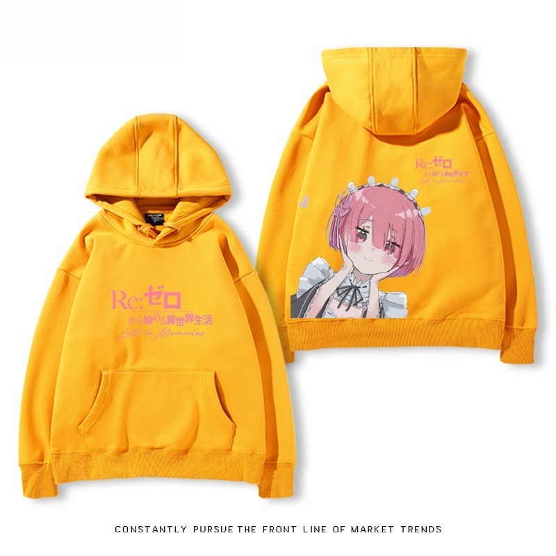 從零開始的異世界 親子情侶男女連帽衛衣