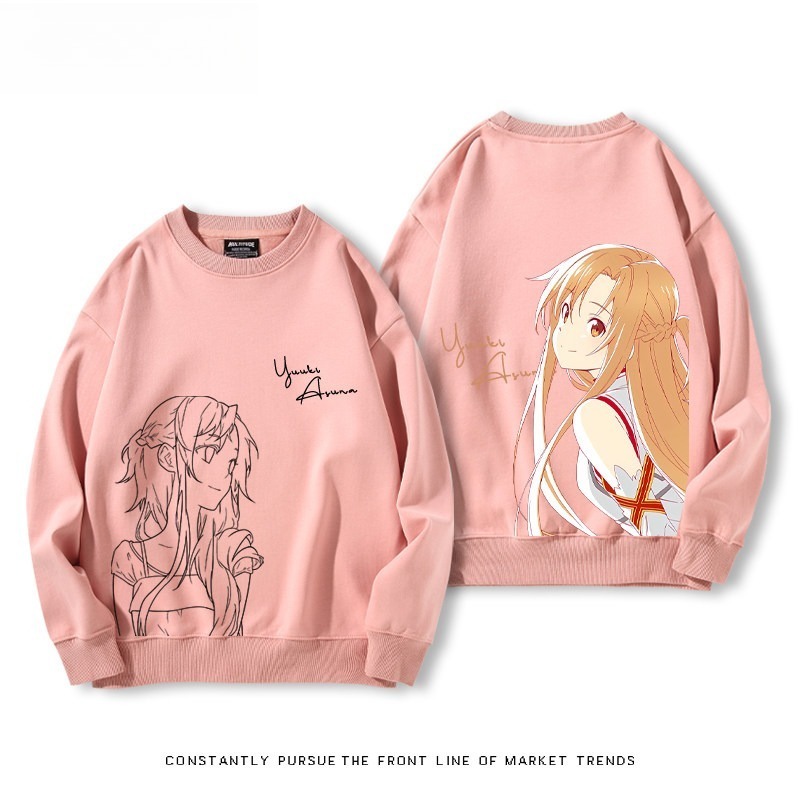 刀劍神域 聯名親子情侶裝 圓領長袖