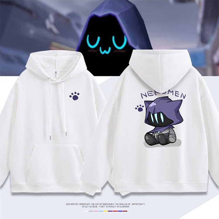 瓦羅蘭特歐門貓貓新款 親子情侶男女連帽衛衣