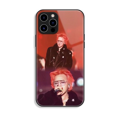 GD權志龍新款高清全包防摔玻璃殼