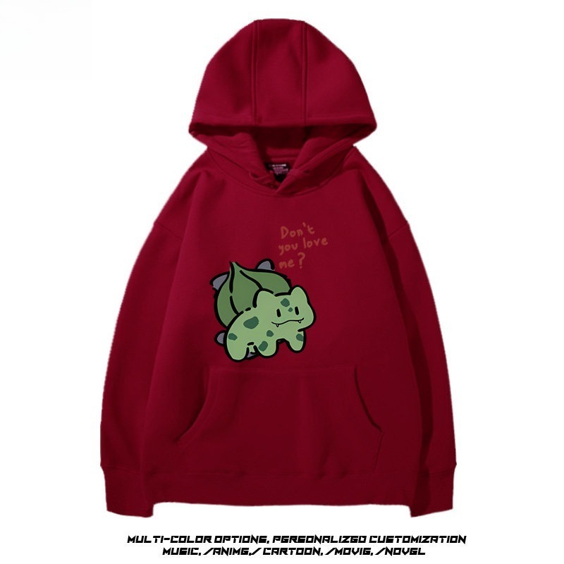 精靈寶可夢 聯名衛衣新款 親子情侶裝連帽衛衣