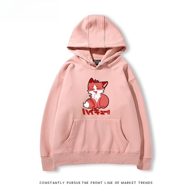 排球少年 聯名衛衣2026秋冬新款 親子情侶連帽衛衣