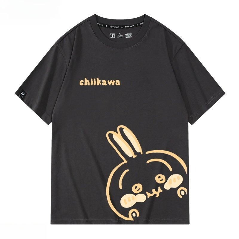 Chiikawa 2026親子情侶男女同款 印花短袖T恤