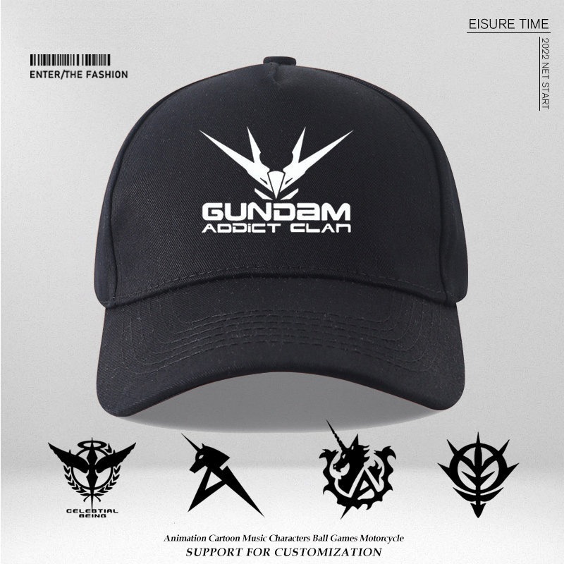 Gundam機動戰士高達00獨角獸扎古周邊 鴨舌帽棒球遮陽帽