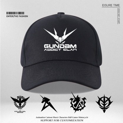 Gundam機動戰士高達00獨角獸扎古周邊 鴨舌帽棒球遮陽帽