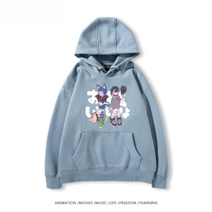 永遠是深夜有多好新款 親子情侶男女連帽衛衣