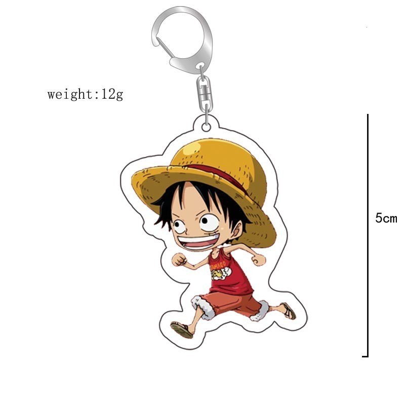 航海王 草帽路飛索隆羅香克斯周邊鑰匙扣 掛飾【單買三件起送】