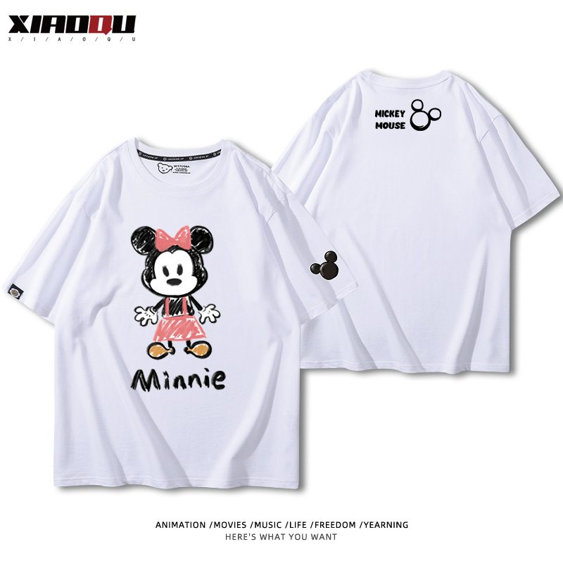迪士尼米老鼠 2024親子情侶裝 圓領長袖