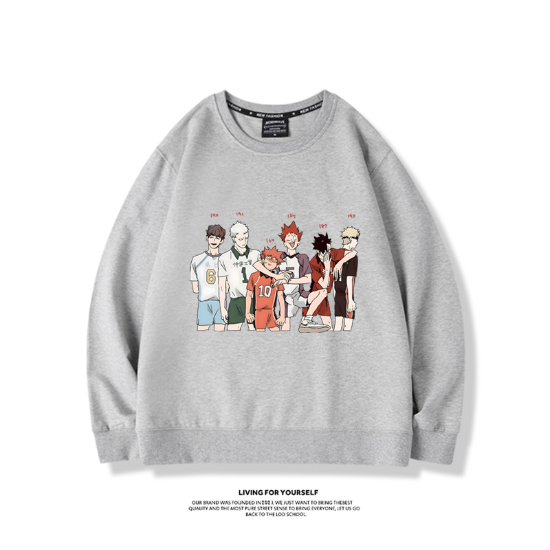 排球少年2024親子情侶裝 圓領長袖