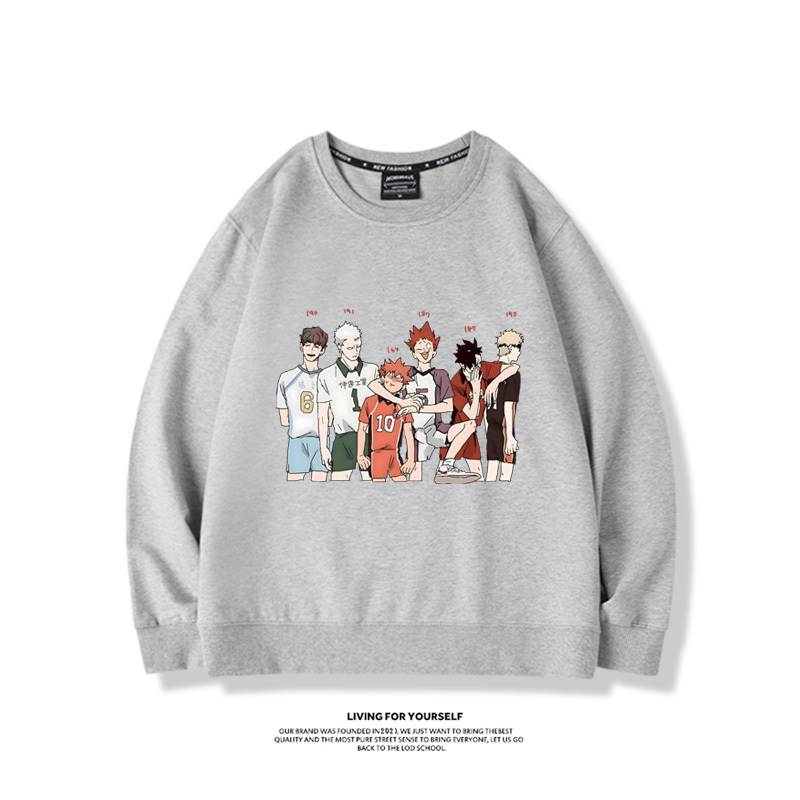 排球少年2024親子情侶裝 圓領長袖