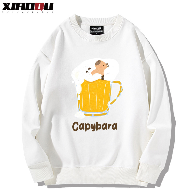 卡皮巴拉 2024親子情侶裝 圓領長袖