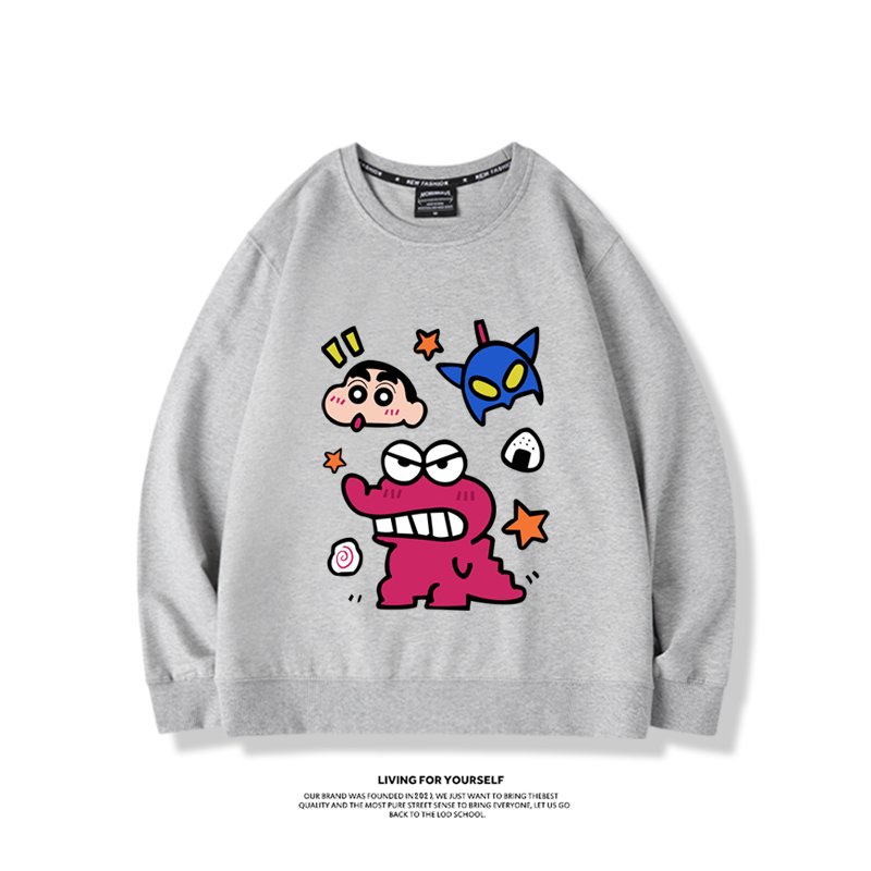 蠟筆小新2023親子情侶裝 圓領長袖