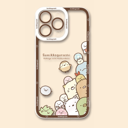 角落生物天使眼透明防摔軟殼