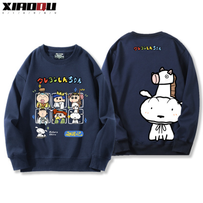 蠟筆小新聯名西遊記哈利波特玩具總動員小葵巴斯光年赫敏 2024親子情侶裝 圓領長袖