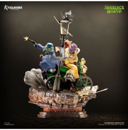 【預購】正版授權 石油廠Figurama 《妙犬神探/名偵探福爾摩斯》夏洛克、華生和哈德遜夫人 1/8雕像