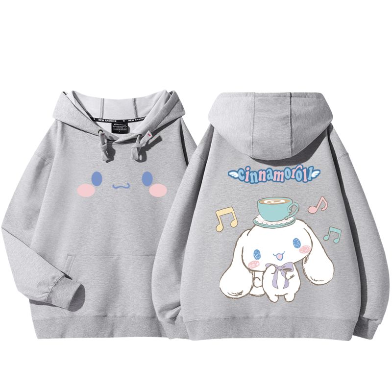 三麗鷗聯名衛衣2025秋冬新款親子情侶裝連帽衛衣