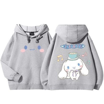 三麗鷗聯名衛衣2025秋冬新款親子情侶裝連帽衛衣