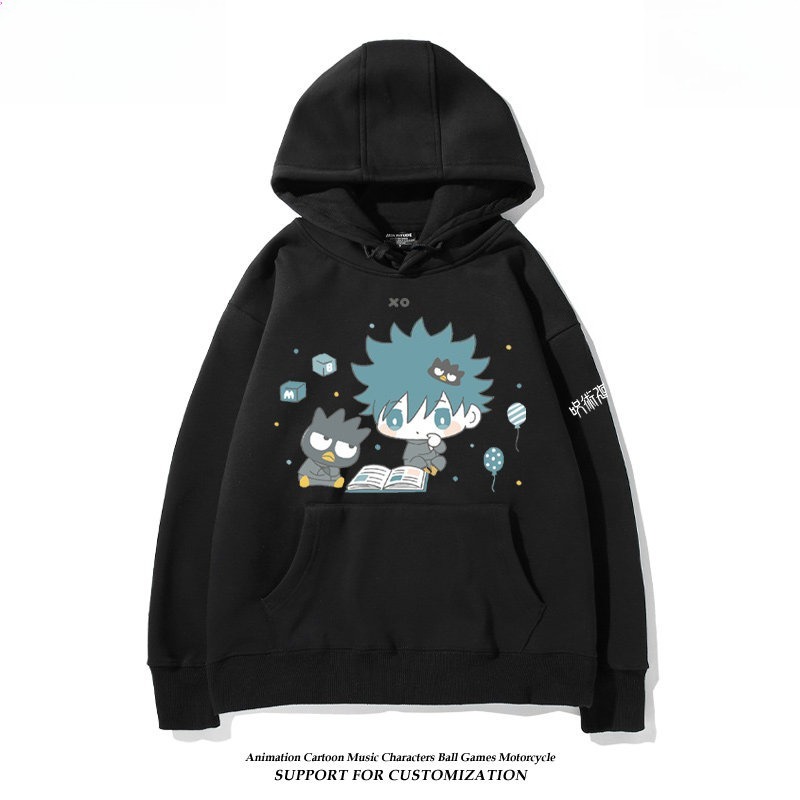 咒術迴戰 聯名衛衣2026秋冬新款親子情侶裝連帽衛衣