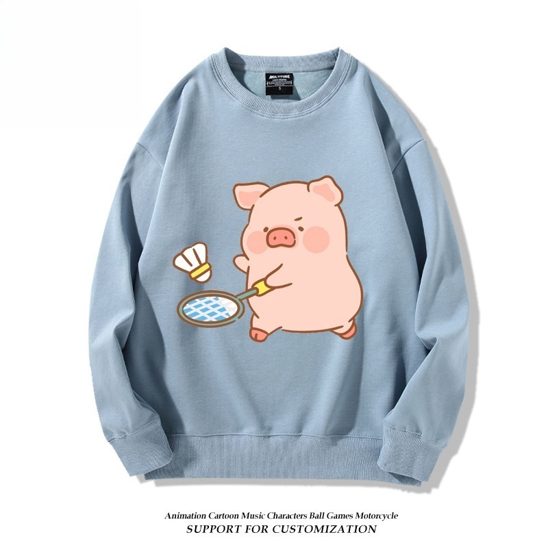 LuLu豬 聯名親子情侶裝 圓領長袖