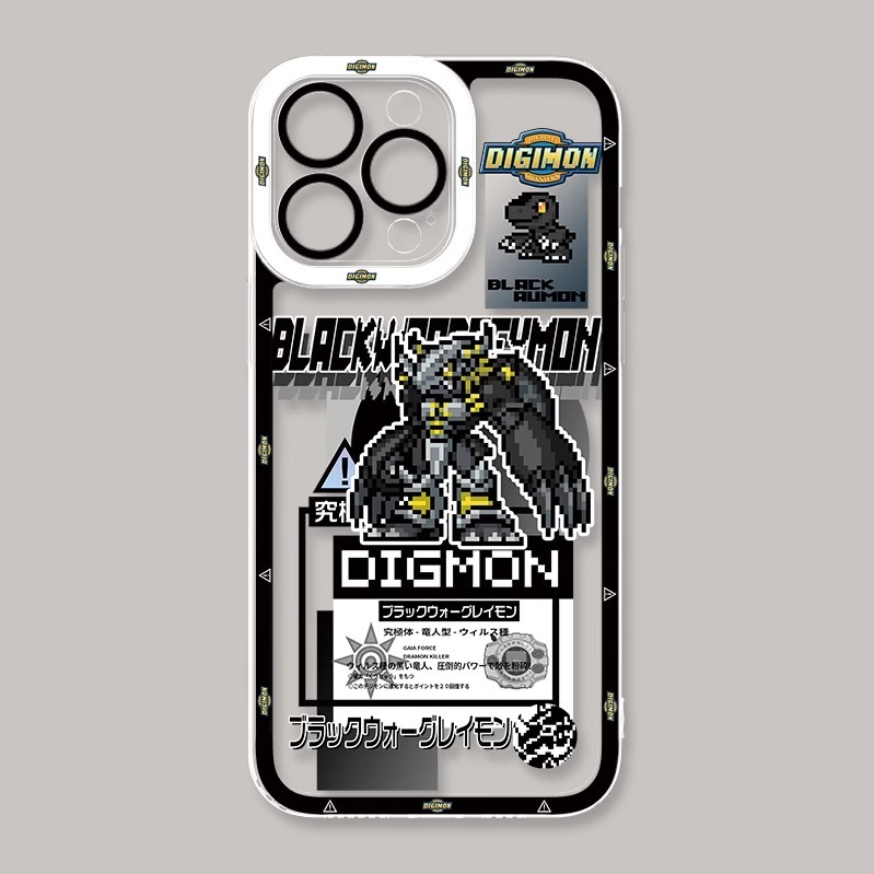 蘋果 系列數碼寶貝天使眼透明防摔軟殼