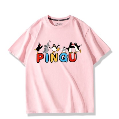 Pingu企鵝家族周邊 印花短袖T恤