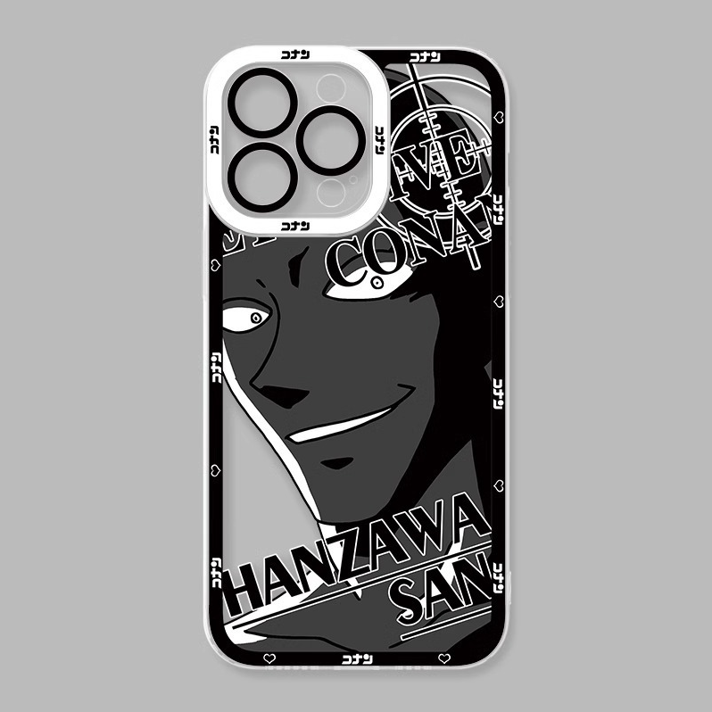 蘋果 系列名偵探柯南天使眼透明防摔軟殼