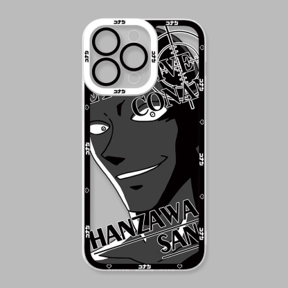 蘋果 系列名偵探柯南天使眼透明防摔軟殼