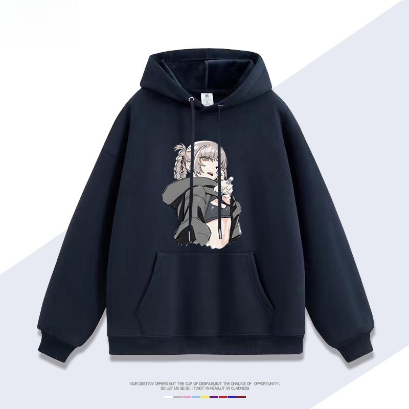 徹夜之歌七草薺 親子情侶男女連帽衛衣