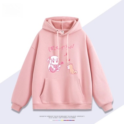 孤獨搖滾 聯名衛衣2025秋冬新款親子情侶裝連帽衛衣