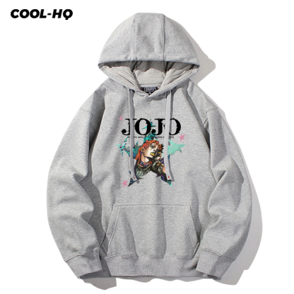 JOJO的奇妙冒險 2025秋冬新款親子情侶裝連帽衛衣