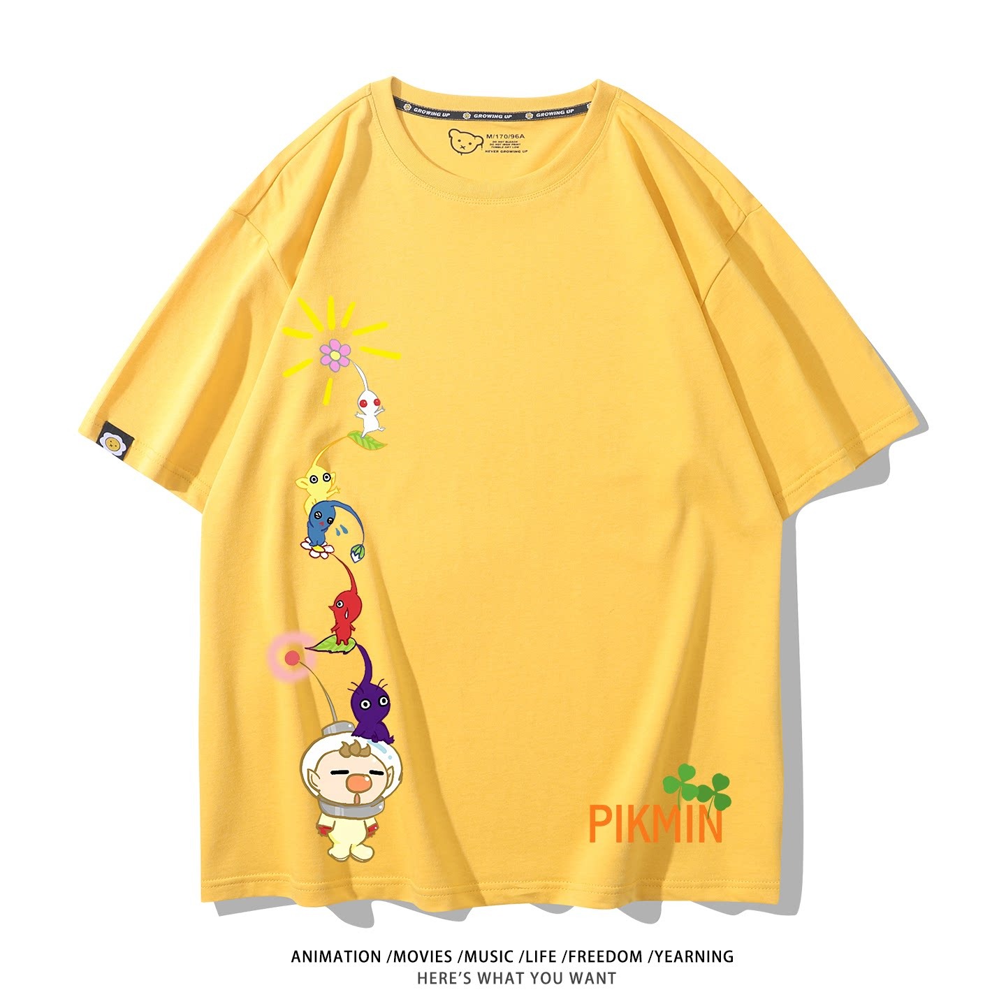 皮克敏PIKMIN4 印花短袖T恤