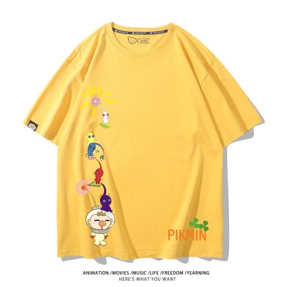 皮克敏PIKMIN4 印花短袖T恤