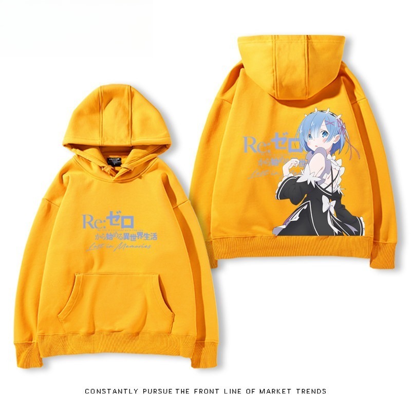 從零開始的異世界 親子情侶男女連帽衛衣