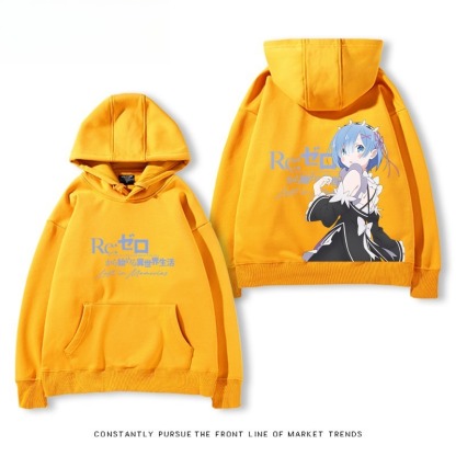 從零開始的異世界 親子情侶男女連帽衛衣