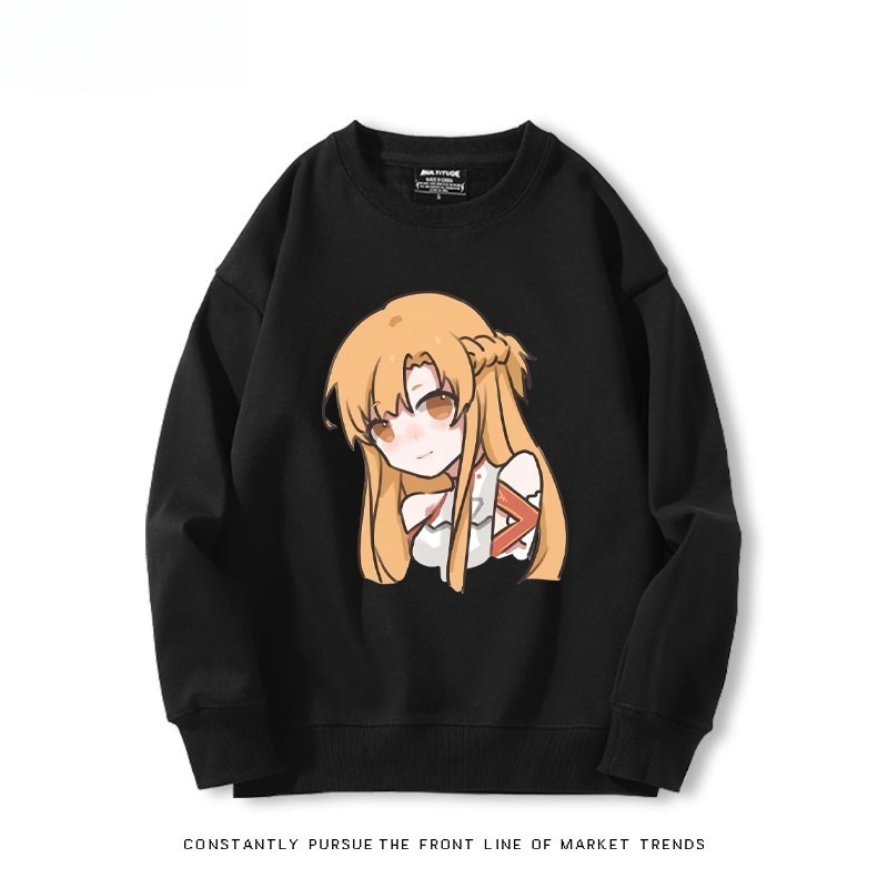 刀劍神域 聯名親子情侶裝 圓領長袖