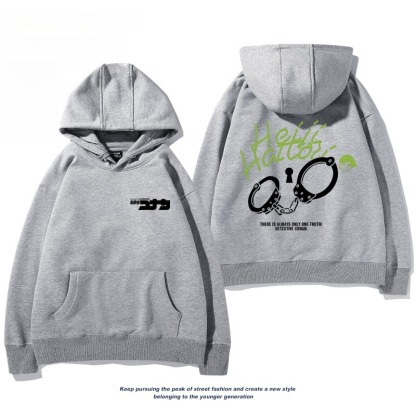 名偵探柯南 親子情侶男女連帽衛衣